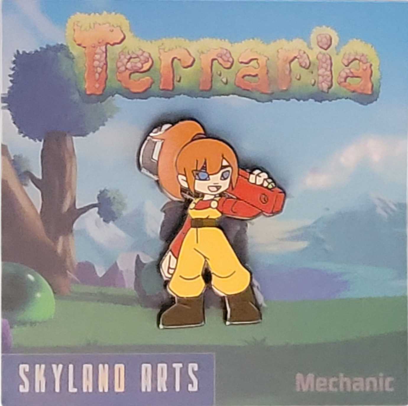 The Mechanic Hard Enamel Pin