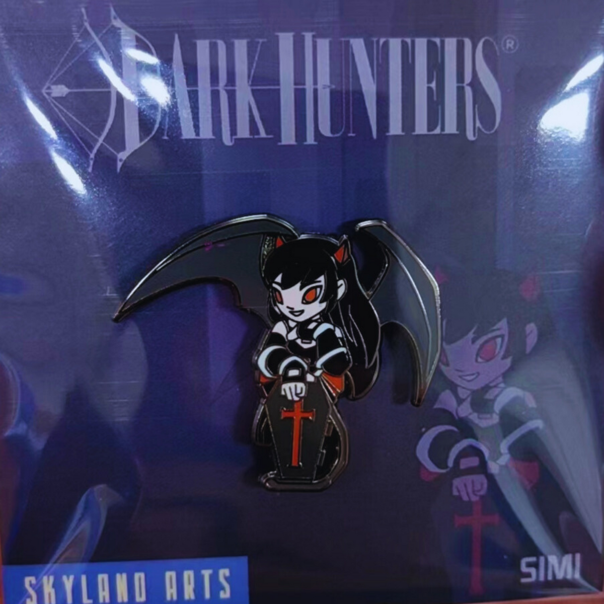 Dark-Hunter Wave1B 3-Pin Pack + FREE STICKERS + save on shipping! Now available here: https://queenandsparrow.etsy.com