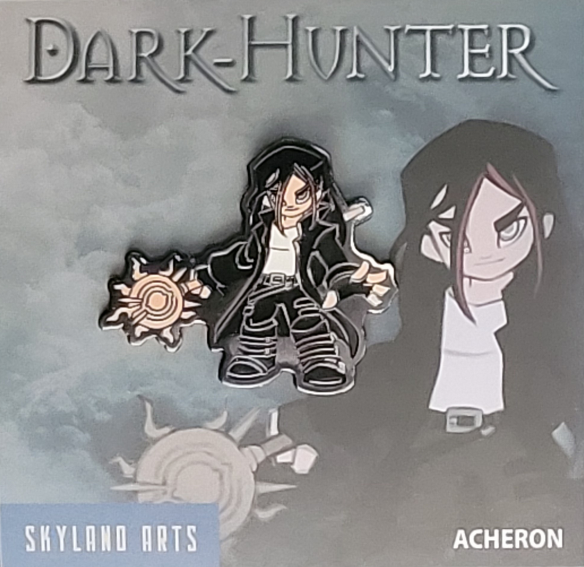 Acheron Hard Enamel Pin Now available here: https://queenandsparrow.etsy.com